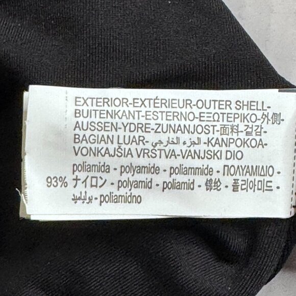 NWT Zara Bodysuit Polyamide sz S Wide Strap Black Low Back - Picture 8 of 9